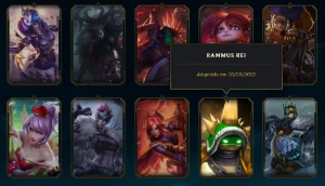 Conta League of Legends Full Acesso - 125 Champs e 149 Skins LOL