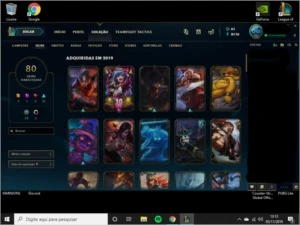 Conta League of Legends Platina 4 LOL