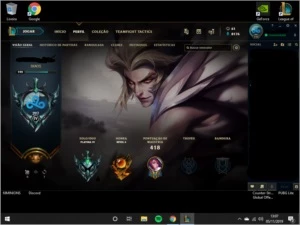 Conta League of Legends Platina 4 LOL