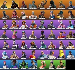 CONTA FORTNITE BARATINHA / OMEGA FULL / CEIFADOR / 54 SKINS