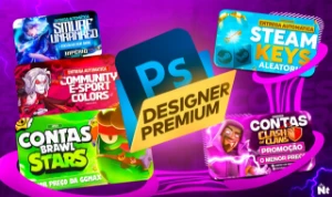 Designer Profissional ! (Thumbnail, Logo, Banners, Anuncios, - Redes Sociais