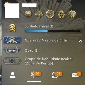 CONTA CS:GO PRIME + MEDALHA 2020 - Counter Strike