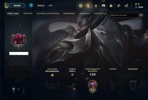 Conta sem elo - Pacote Deus rei darius completo - League of Legends LOL