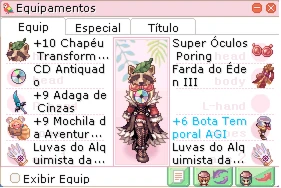 Vendo conta - Ragnarok LATAM (Servidor Nidhogg) - Ragnarok Online
