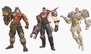 Conta Overwatch - 3 Passes completos + skins e moedas - Blizzard