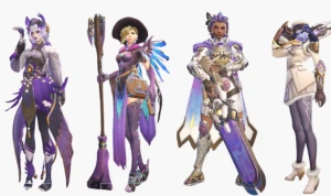 Conta Overwatch - 3 Passes completos + skins e moedas - Blizzard