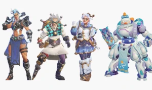 Conta Overwatch - 3 Passes completos + skins e moedas - Blizzard