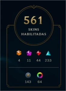 LOL CONTA 561 SKIN - League of Legends