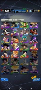 Venda de conta do dragon ball legends