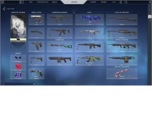 Conta Smurf Valorant com Vandal Sublime, Faca e Passe