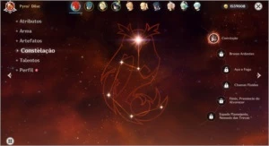 GENSHIN IMPACT CONTA COM DILUC E VENTI AR45