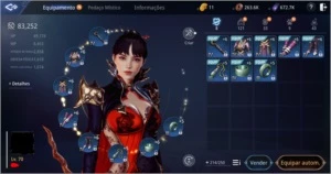 Conta mir4 lvl 70 com 83k de poder