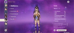 CONTA GENSHIN HU TAO + CYNO + YELAN - Genshin Impact