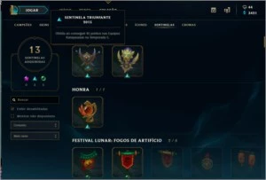 Conta de League of Legends LOL