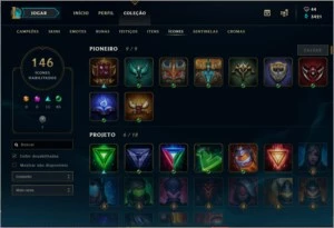 Conta de League of Legends LOL