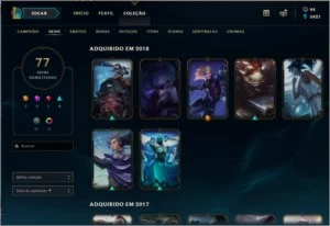 Conta de League of Legends LOL