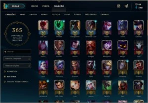 Conta de League of Legends LOL