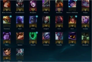 CONTA DE LOL UNRANKED - 37 CAMPEÕES - 7 SKINS - League of Legends