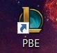 Conta PBE League of Legends LOL