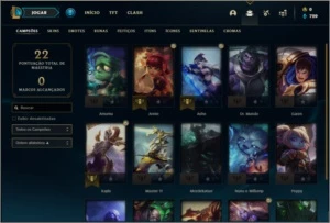 Conta Unranked com KAYLE JUIZA (RARA) - League of Legends LOL