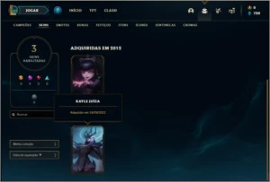 Conta Unranked com KAYLE JUIZA (RARA) - League of Legends LOL