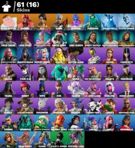 Conta Fortnite | 61 Skins | Lara Croft | Entrega automática