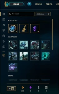 Conta lol Gold IV 21 Campeões/Já com skin vitoriosa - League of Legends