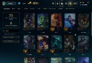 [Smurf - Upada A Mão - Ranked On] 27K Ea. Entrega Automática - League of Legends LOL