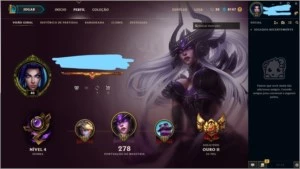 Conta level 125, gold 5 nas 3 filas all champ - League of Legends LOL