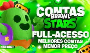 Contas Personalizadas de Brawl Stars Full Acesso