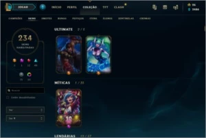 LOL Account Server Br - League of Legends