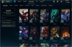 LOL Account Server Br - League of Legends