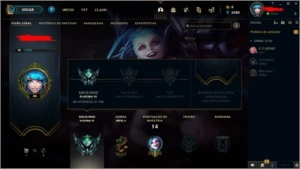CONTA SMURF PLATINA 4 - 55% WIN - 5850 ESSENCIAS - 22 CHAMP - League of Legends LOL