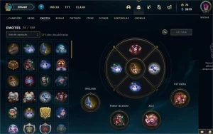 CONTA DE LOL - LVL 75 - League of Legends: Wild Rift LOL WR