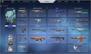 CONTA DE VALORANT COM TODOS OS AGENTES E COM SKINS
