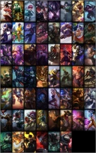 Conta Ouro 4 - 55 Skins (5 Lendárias) - 61 Champs - League of Legends LOL