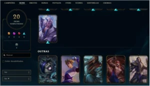 Conta Main Yasuo - 20 Skins - Ouro 2 Flex/Solo 3 - League of Legends LOL