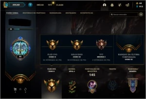 Conta Main Yasuo - 20 Skins - Ouro 2 Flex/Solo 3 - League of Legends LOL