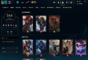 conta riot focada em lol, com skins no valorant! - League of Legends