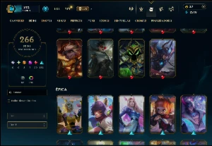 conta riot focada em lol, com skins no valorant! - League of Legends