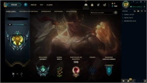 Conta League Of Legends Platina 2, 59%WR, MMR alto. LOL