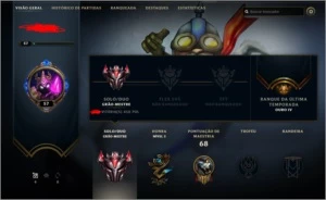 Conta Gm - League of Legends LOL