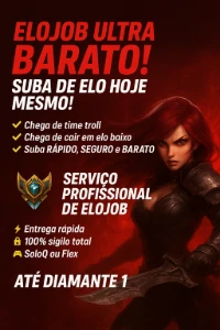 Elojob Ferro ao Diamante - League of Legends LOL