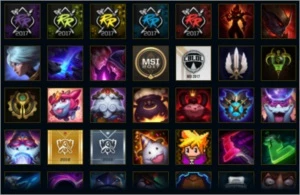 Conta de LOL - Diamante 3 - 124 skins - League of Legends