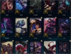 Conta de league of legends LOL