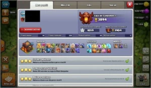 Conta Clash Of Clans CV10 - Semi-Full