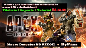 APEX - No Recoil Detector - [Vitalício] - Apex Legends