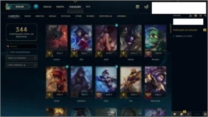 Conta LoL - 105 campeões com várias skins - League of Legends