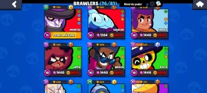 Conta De Brawl Stars 25K De Troféu🏆 76 Brawlers