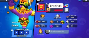 Conta De Brawl Stars 25K De Troféu🏆 76 Brawlers